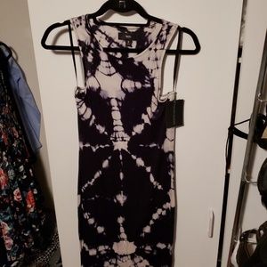 Tie-dye tank dress